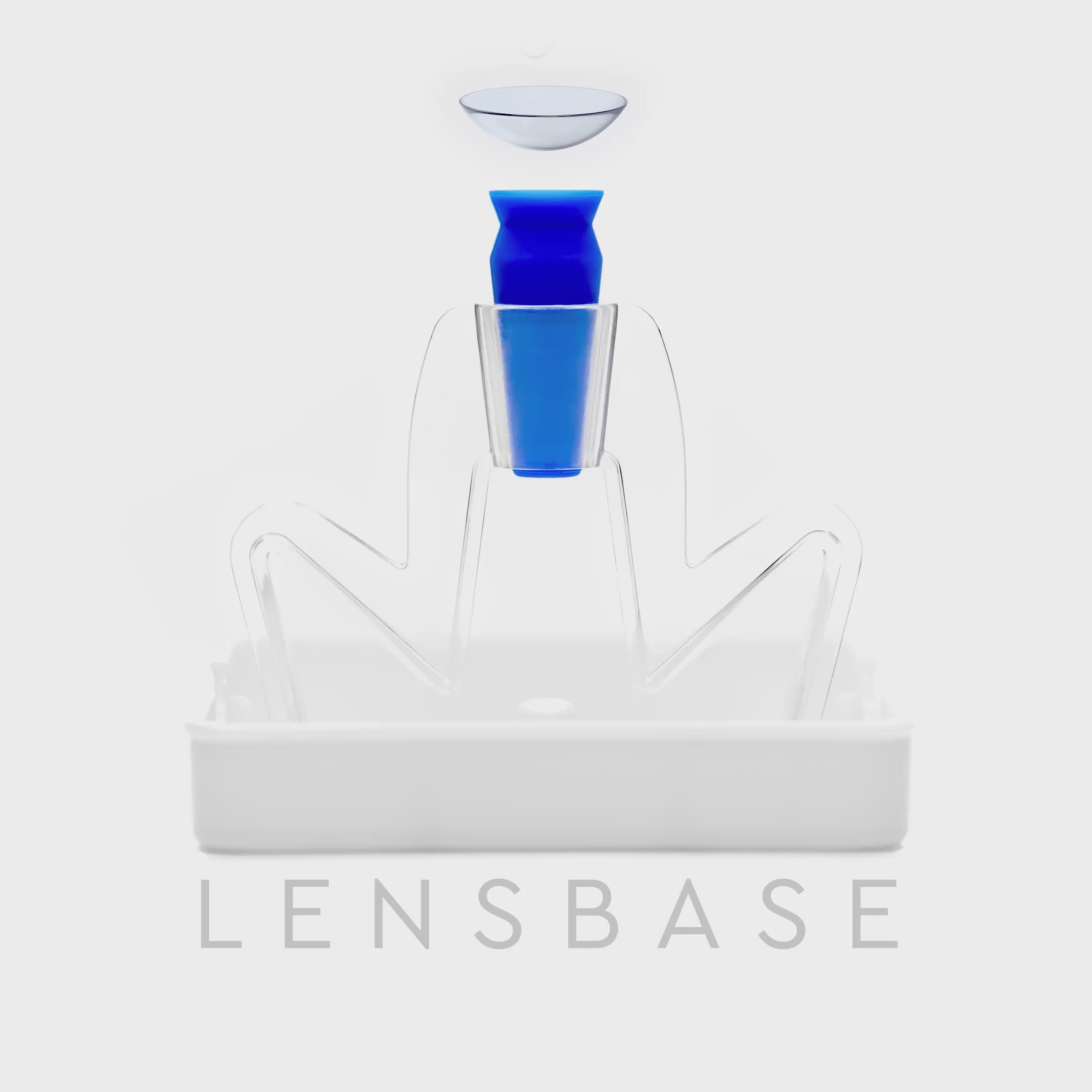 Load video: LensBase Contact Lens Insertion Made Easy.